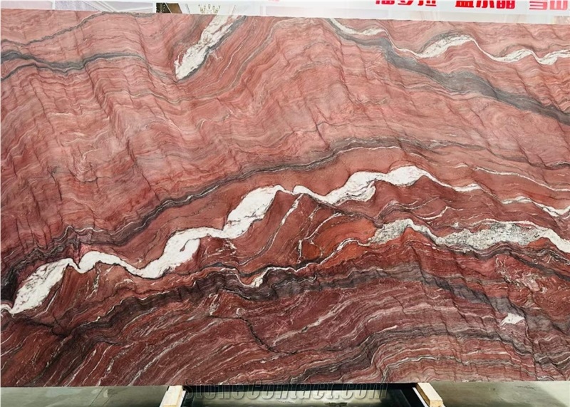 Fusion Fire Quartzite Slabs
