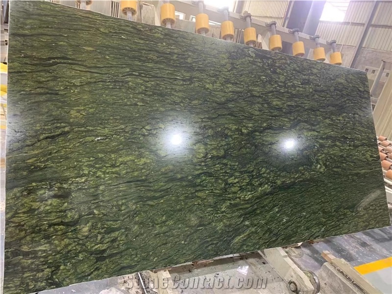 Picasso Green Granite Slabs, Wall Tiles