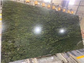 Picasso Green Granite Slabs, Wall Tiles