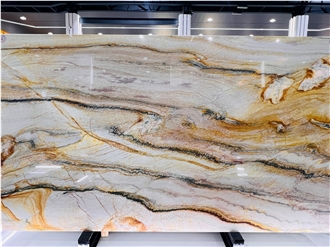 Rainbow Impression Quartzite Slabs Rainbow Impression Quartzite Slabs