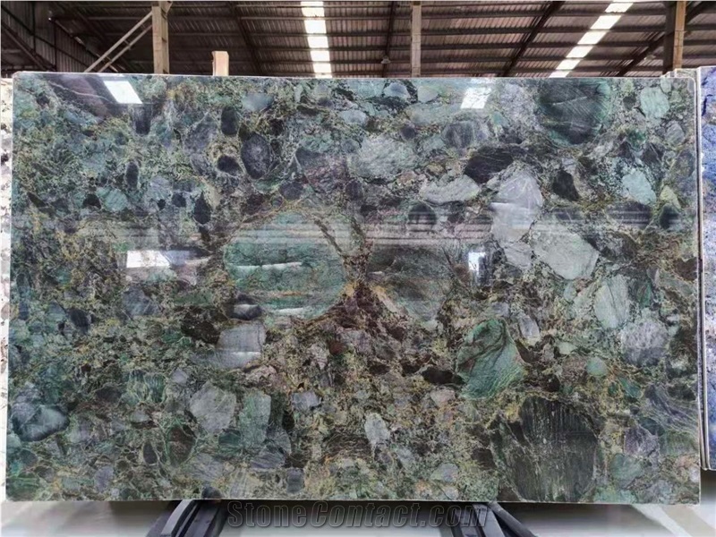 Verde Jewels Green Quartzite Slabs