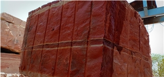 Agra Red Sandstone Blocks