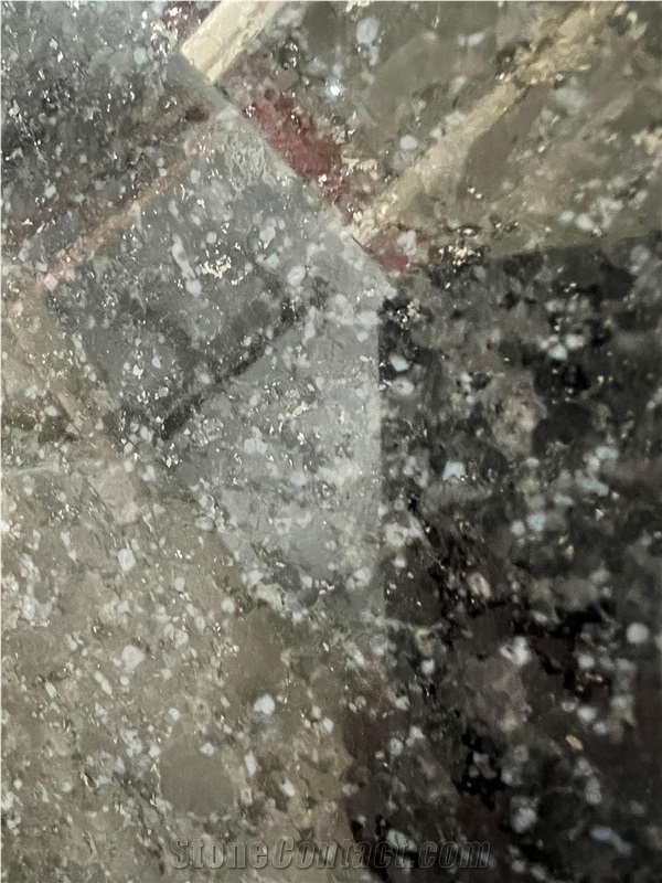 Ash Black Granite Polished Slabs