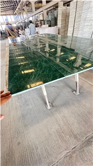 Basil Green Marble Tiles