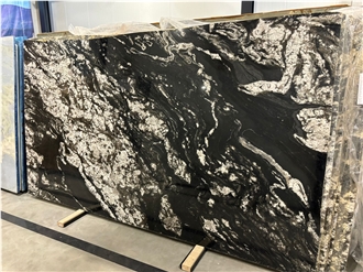 Bianco Black Granite Slabs