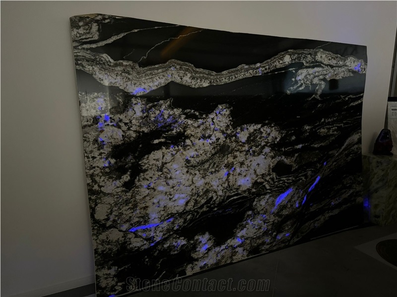 Bianco Black Granite Slabs