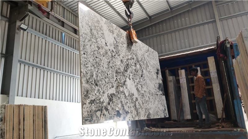 Bianco White Granite Slabs
