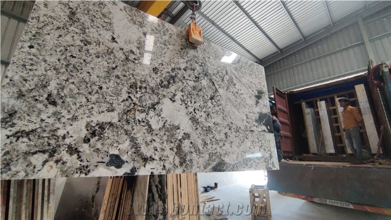 Bianco White Granite Slabs