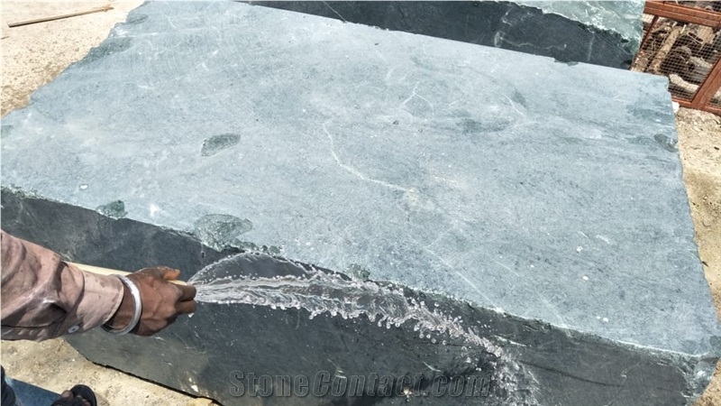 Indian Green Marble Blocks