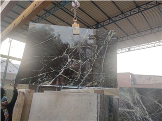 Jungle Green Marble Slabs