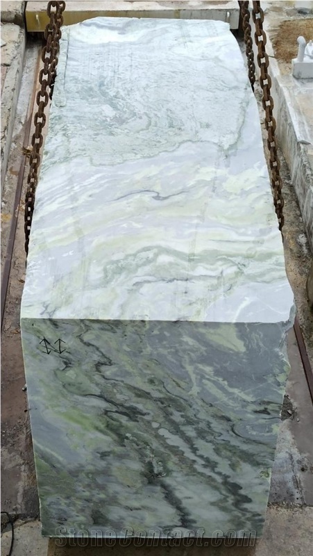 Parrot Green Himalayan Marble Blocks