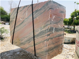 Rosy Pink Marble Blocks