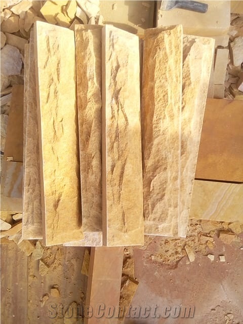 Teakwood Sandstone Facade Tiles