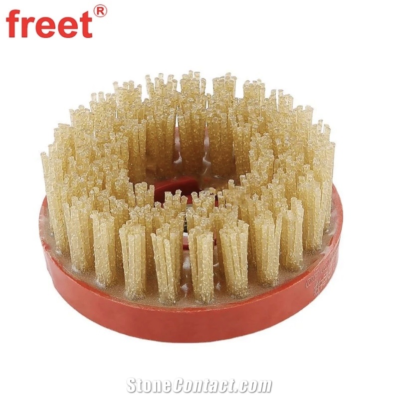 100Mm Marble Grinding Brush With Snail Lock