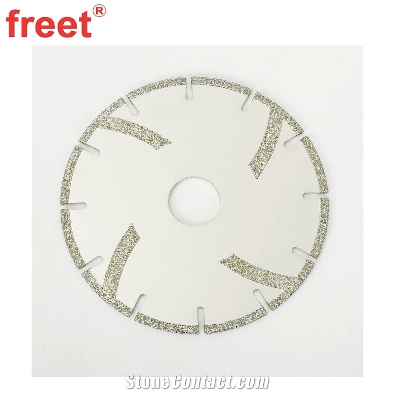125Mm Diamond Brazing Saw Blade Grinding Sheet Cutting Blade