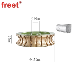 6-Inch Sintered Segmented Diamond Profiling Wheel