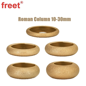 Diamond Tools Vacuum Brazed Profile Grinding Wheels 75Mm