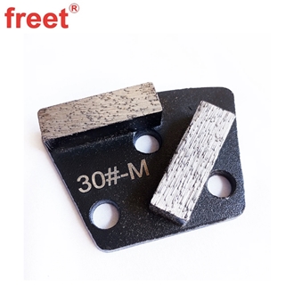 Trapezoid Diamond Grinding Block For Epoxy Terrazzo Surfaces