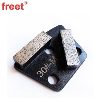 Trapezoid Diamond Grinding Block For Epoxy Terrazzo Surfaces