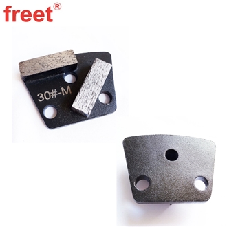 Trapezoid Diamond Grinding Block For Epoxy Terrazzo Surfaces