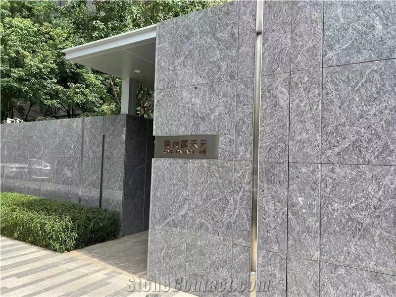 DMD Exclusive Kingfisher Blue Granite Tiles For Project