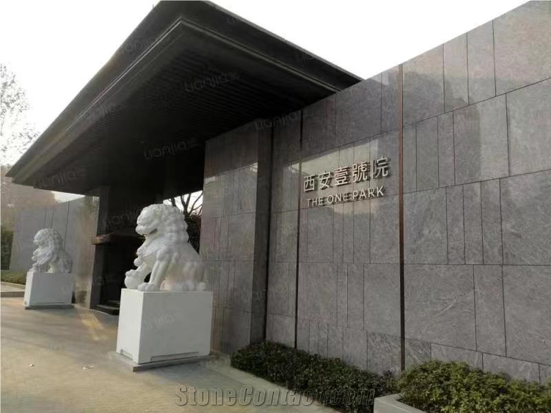 DMD Exclusive Kingfisher Blue Granite Tiles For Project