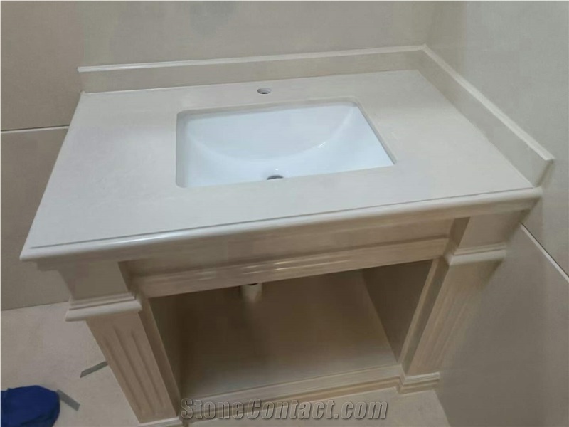 Beige Engineered  Marble   Artificial Stone