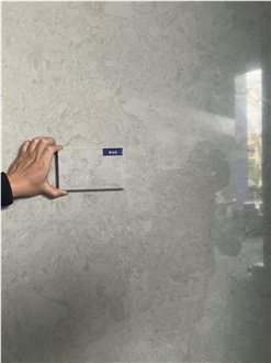 Beige Engineered Stone Slabs FTY5013