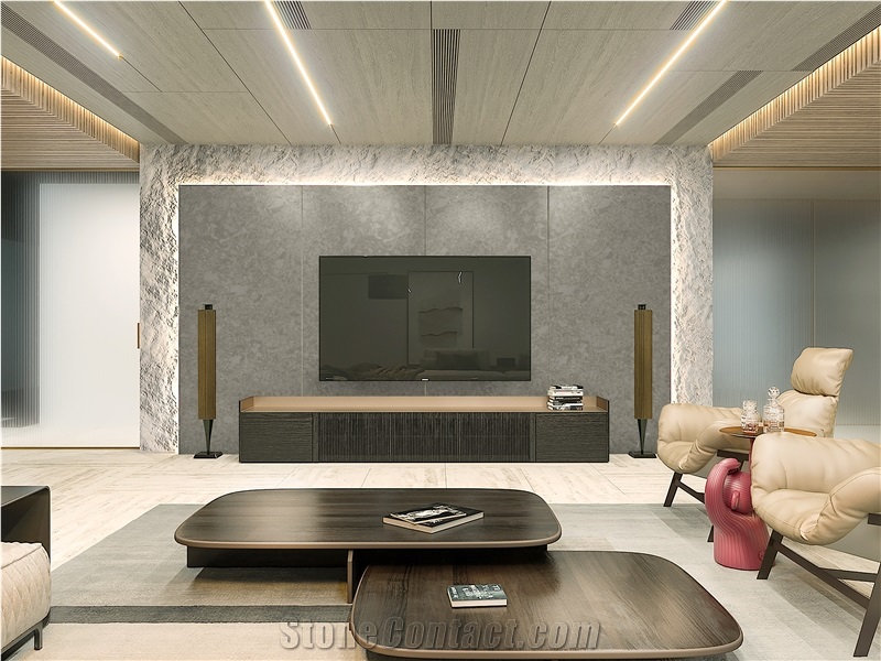 Brown Engineered Stone Slabs FTY5015