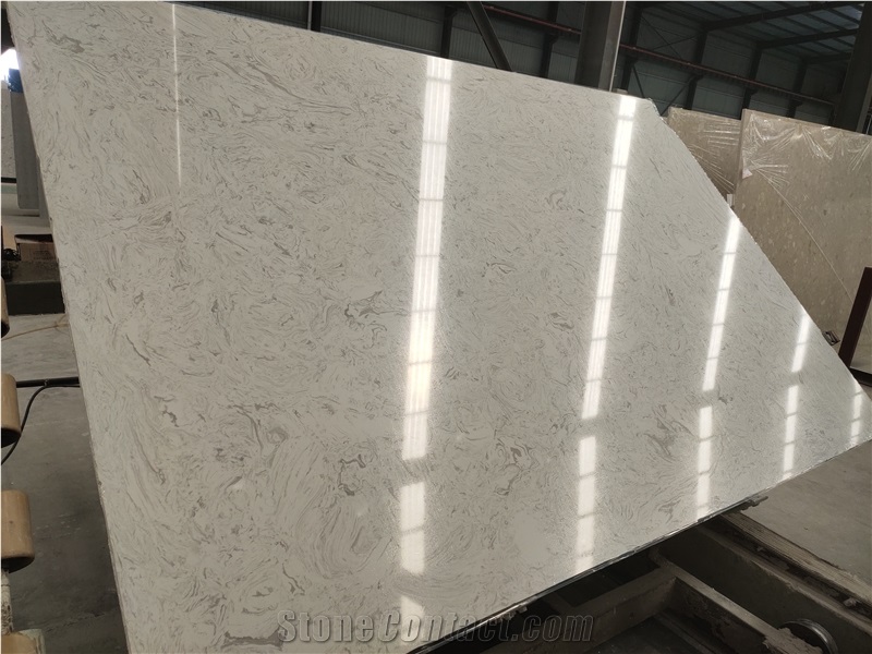 Engineered Marble Look Slabs Full Body Calacatta