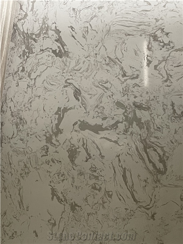 Engineered Marble Look Slabs Full Body Calacatta