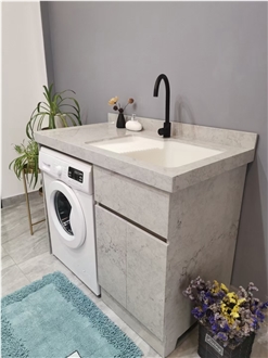 Grey Enginieered Stone Slabs  Engineered Stone