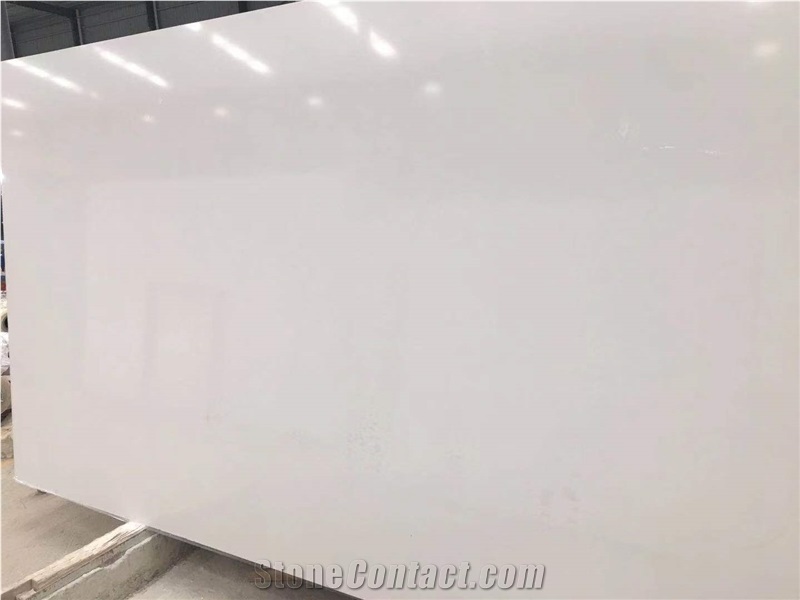 Pure White Artificial Engineered Marble