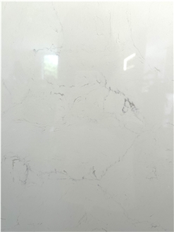 White Engineered Stone Slabs Pure White Snow White Artificial Stone Slabs