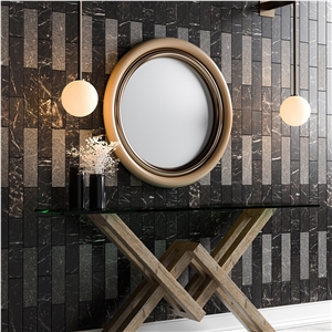 Iris Black Marble Blocks