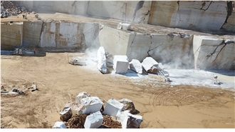 Skyline White Marble- Blue Mist Marble Quarry Skyline White Marble- Blue Mist Marble Quarry