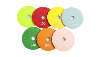 7-Step  5-Step 3-Step Wet  Polishing Pad
