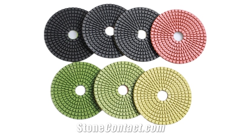 7-Step  5-Step 3-Step Wet  Polishing Pad