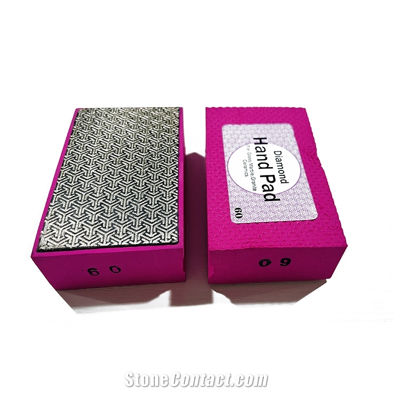 Electroplating Hand Pad For Marble, Granite, Glass