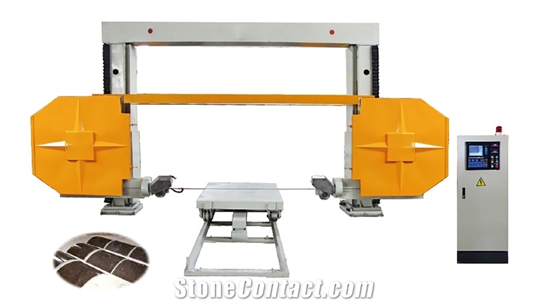 SHXJ1500A FOUR -AXIS CNC Diamond Wire Saw Shaping Machine