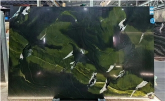Brazil Green Quartzite Avocatus Slabs For Kitchen Counter Brazil Green Quartzite Avocatus Slabs For Kitchen Counter