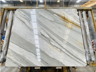 Italian Calacatta Macchia Vecchia Slabs For Bath