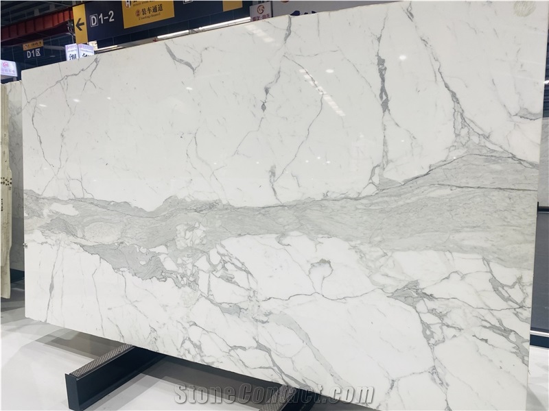 Italian Calacatta Macchia Vecchia Slabs For Bath