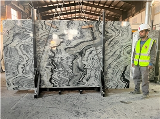 Iran Grey Marble Slabs - SHANDIZ