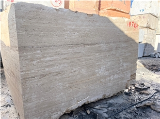 Beige Travertine Blocks