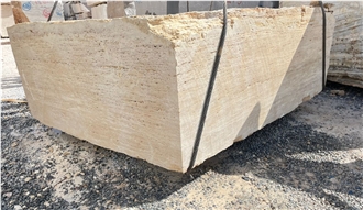 Beige Travertine Blocks