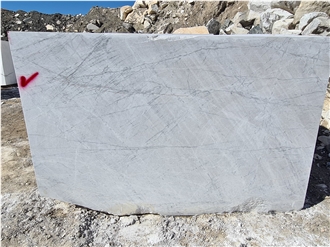 Iran Bianco Crystal Marble Blocks