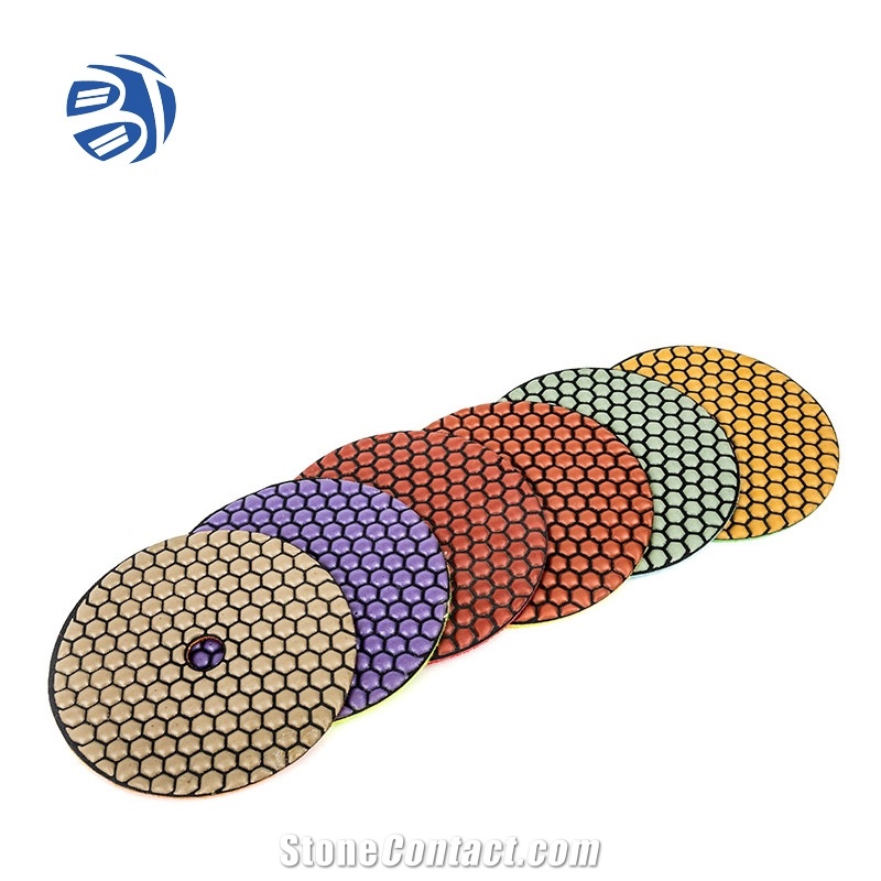 50-3000 Grits Diamond Wet Polishing Pads For Marble Granite