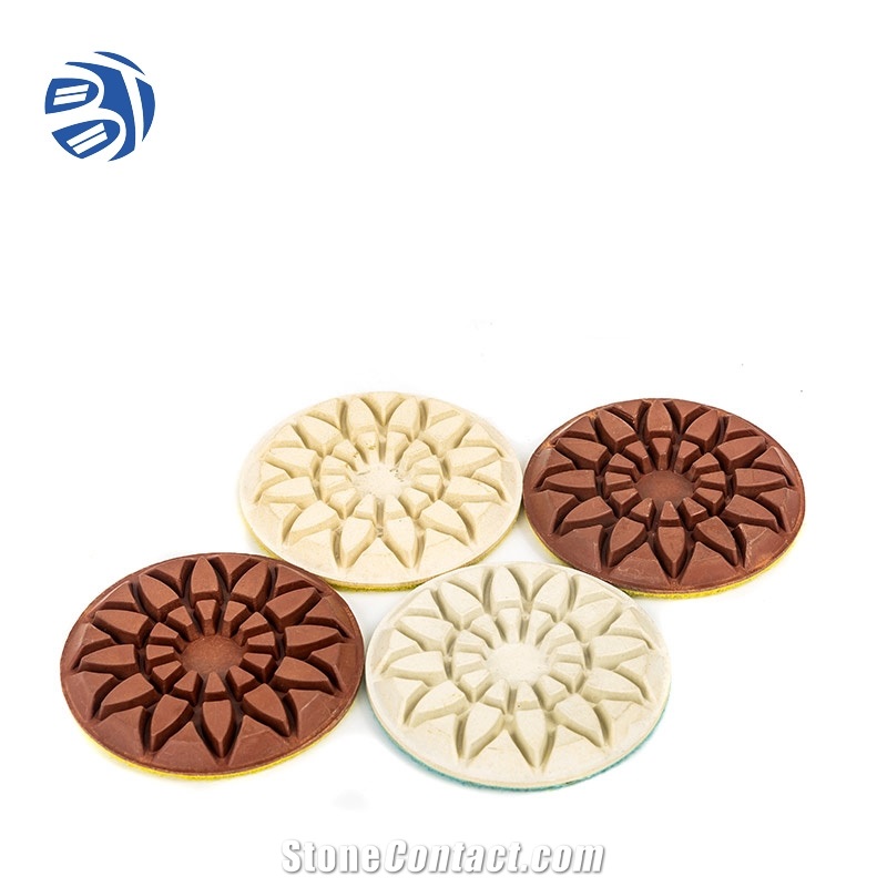 Different Sizes Wet Diamond Polishing Pad For Stone Concrete