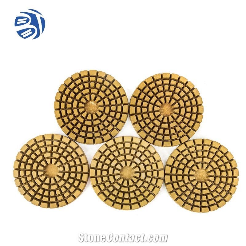 Different Sizes Wet Diamond Polishing Pad For Stone Concrete